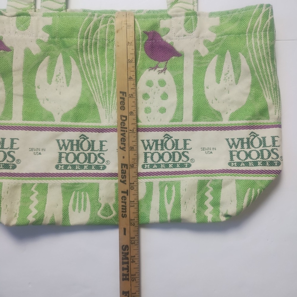 Whole Foods Market Tapestry Tote Bag Made in USA Bags by MAD - Picture 8 of 9